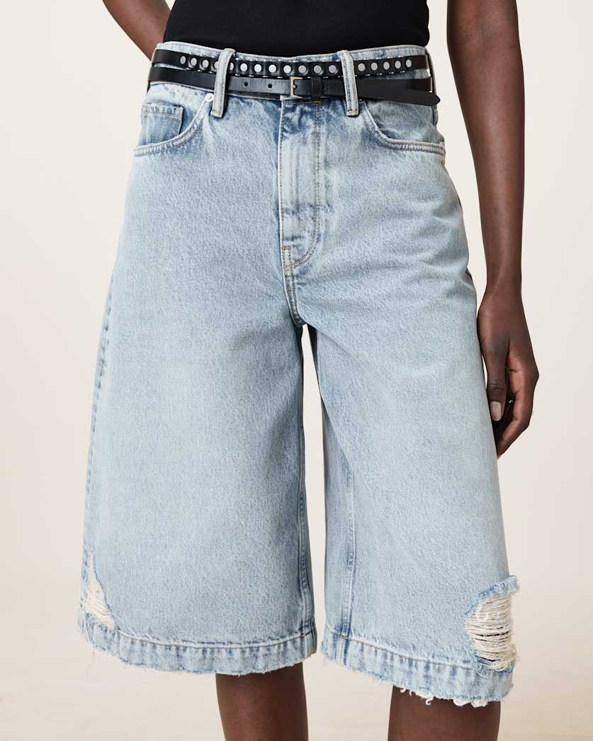 Tamsin Leather Studded Belt