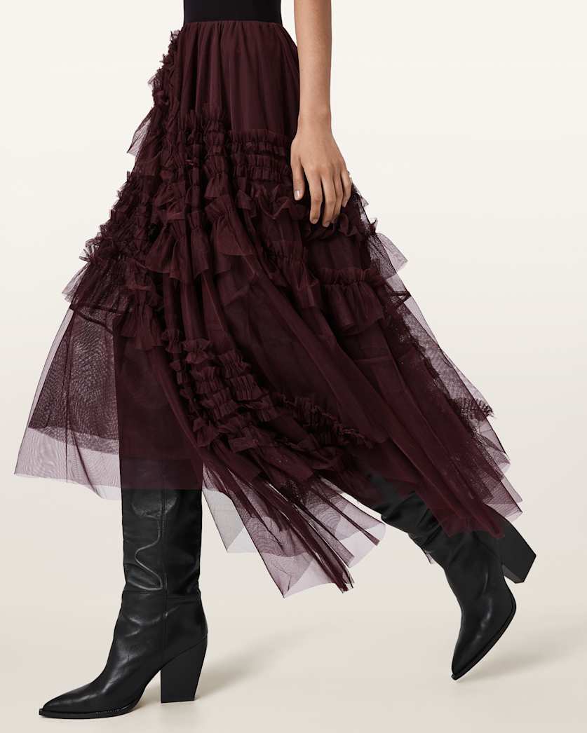 Jen Tulle Maxi Skirt