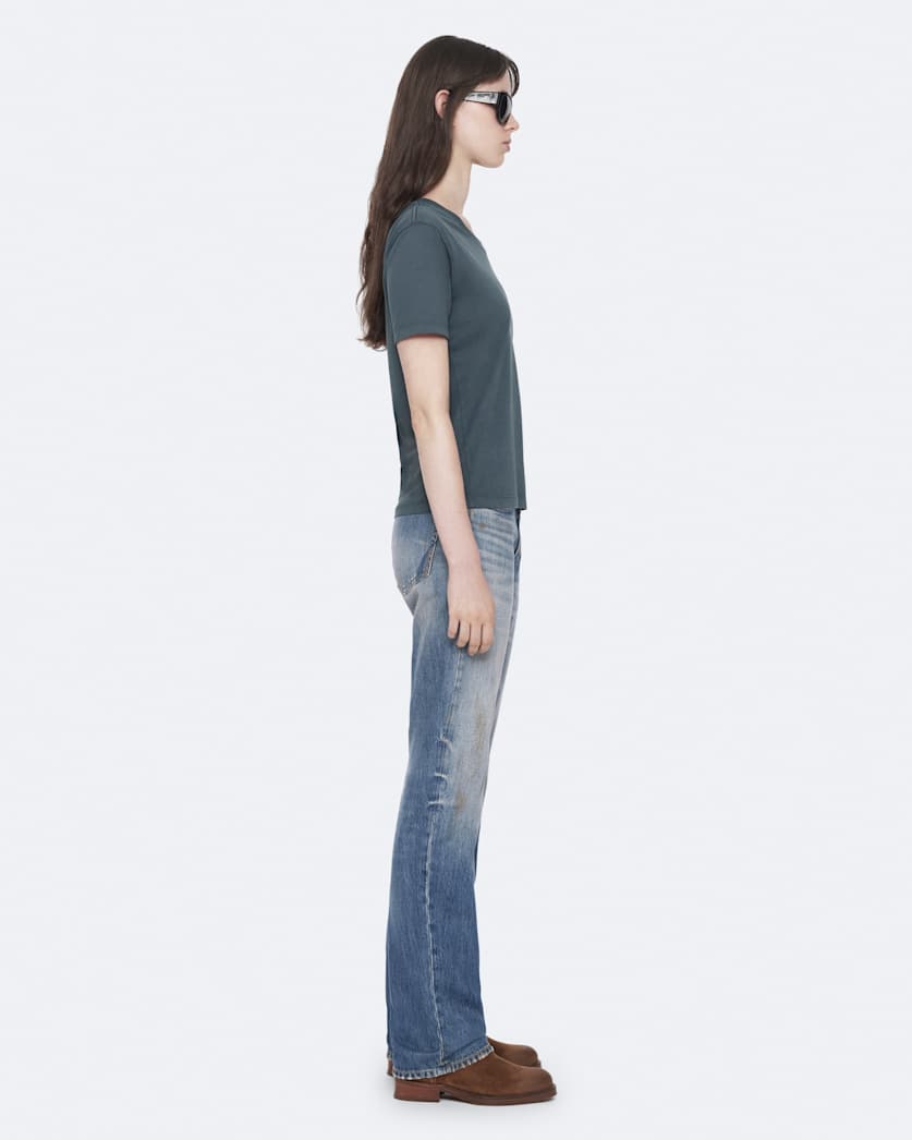 Tinted Light Indigo Nat Low-Rise Slim Jeans