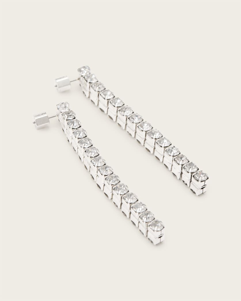 Gia Crystal Drop Earrings