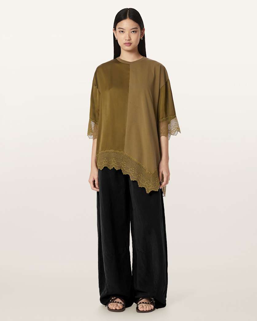 Lenny Short Sleeve Lace T-Shirt