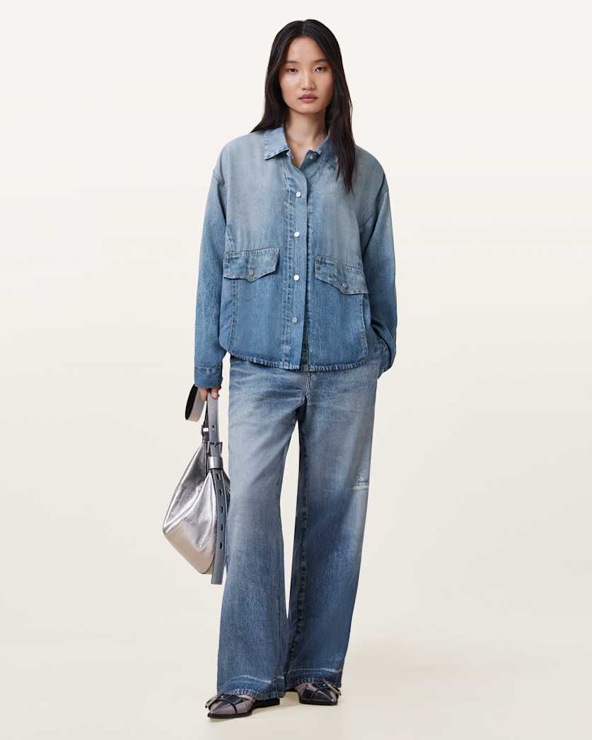 Hettie Oversized Denim Shacket