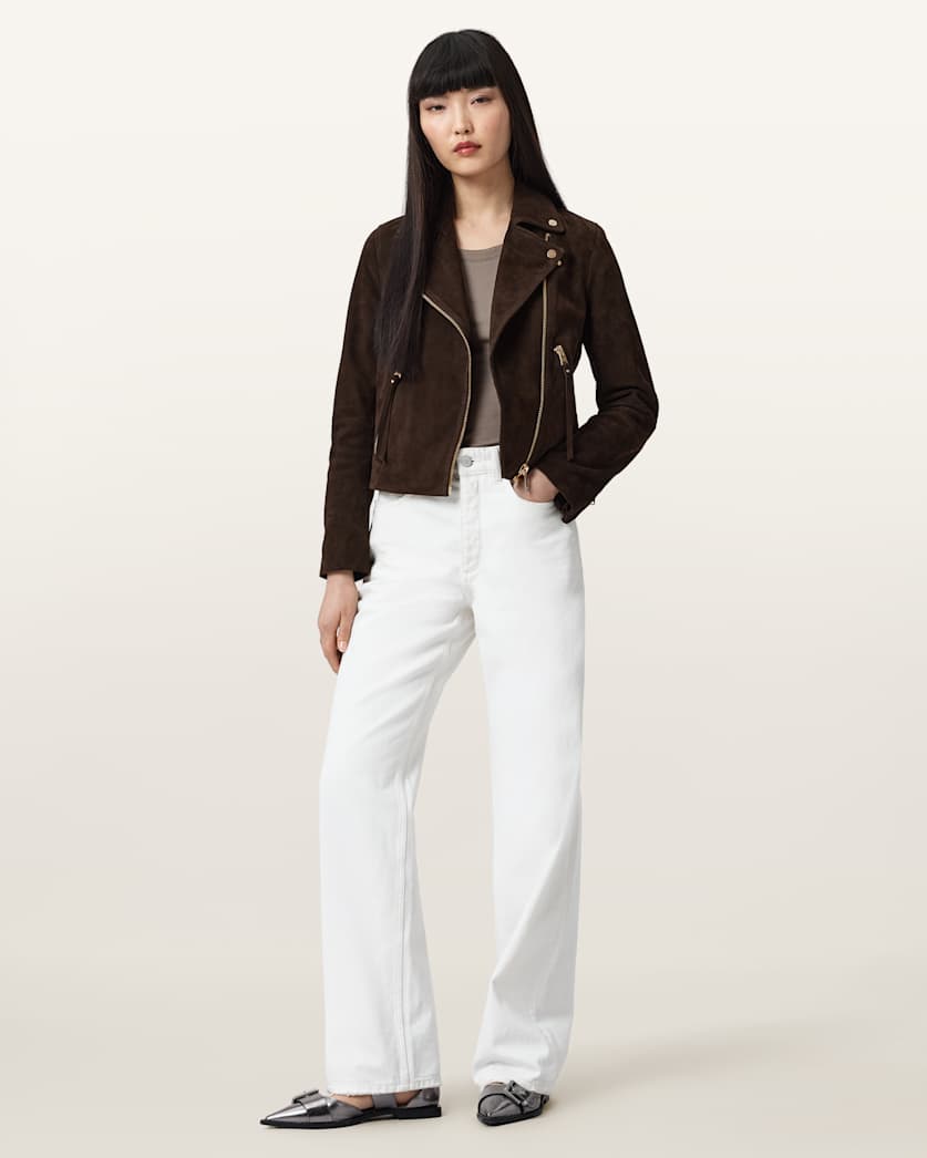 Dalby Suede Biker Jacket