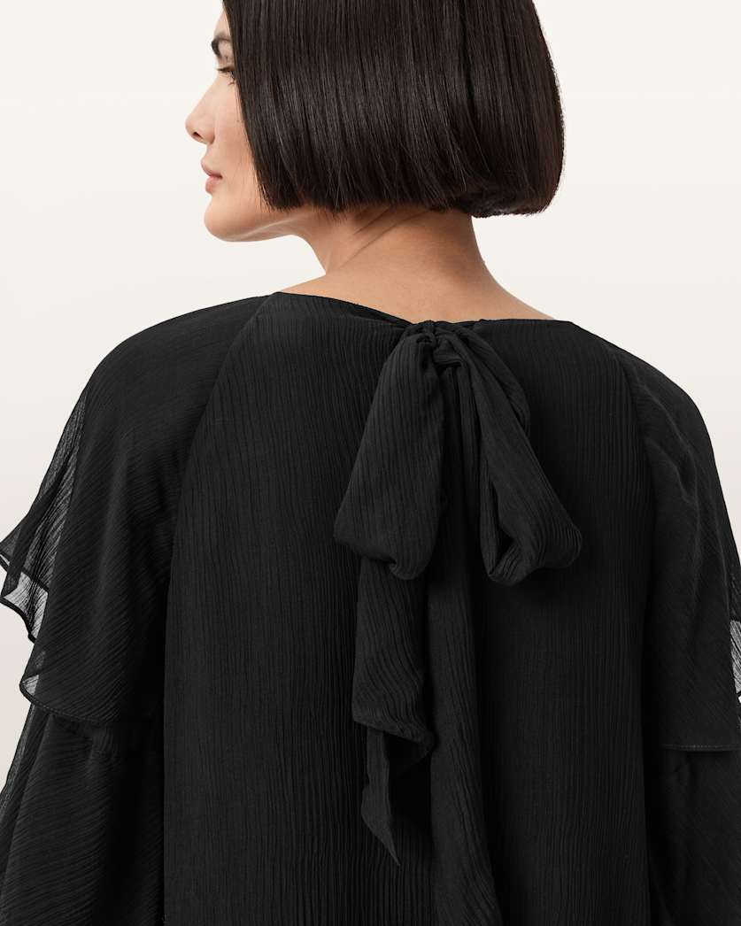Lizzie Long Sleeve Frill Dress