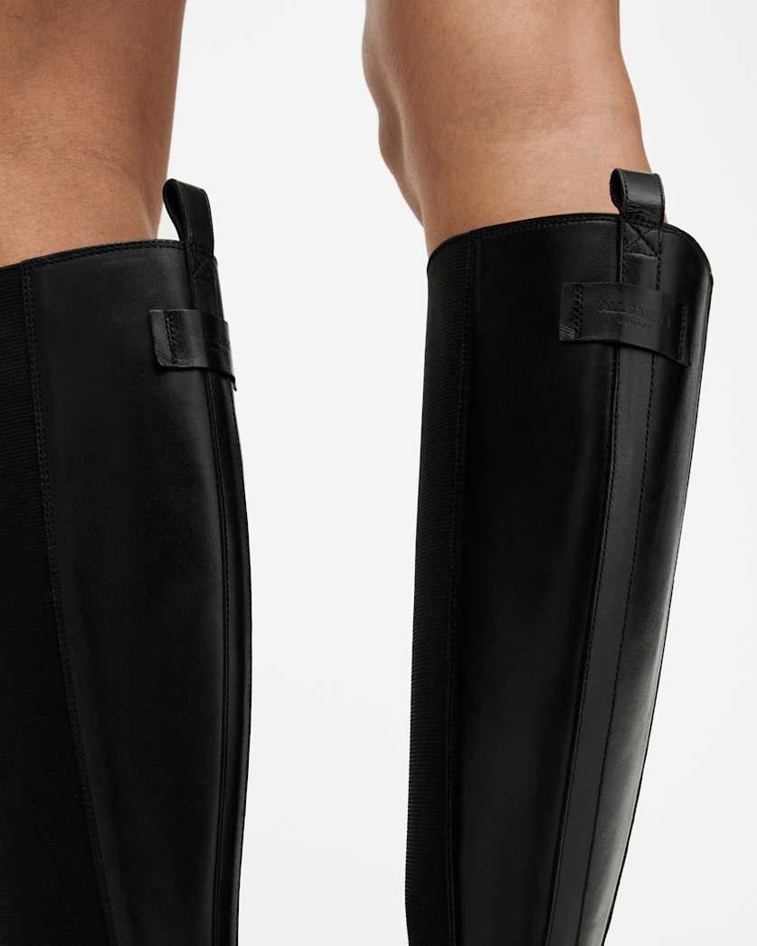 Natalia Knee High Leather Boots