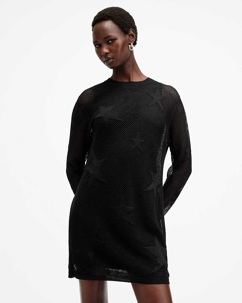 Seraph Open Stitch Mini Dress