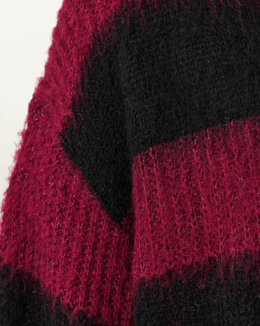 Onyx Striped Relaxed Jumper