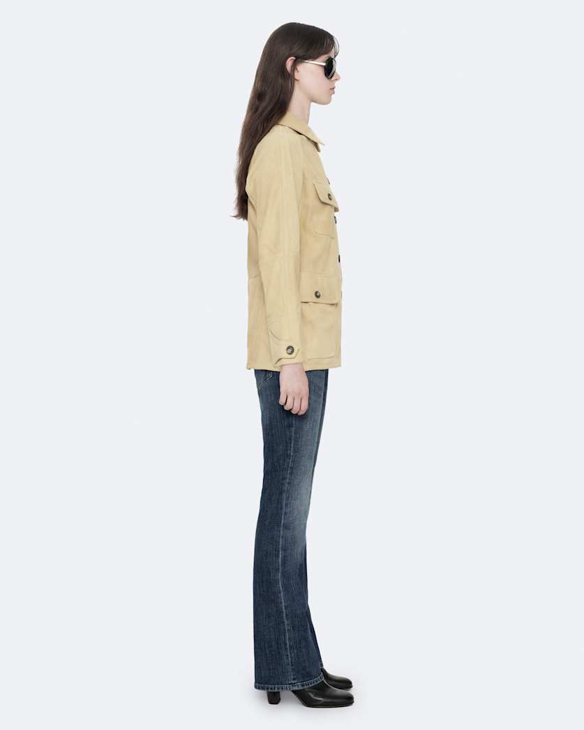 Roiya Suede Hunting Jacket