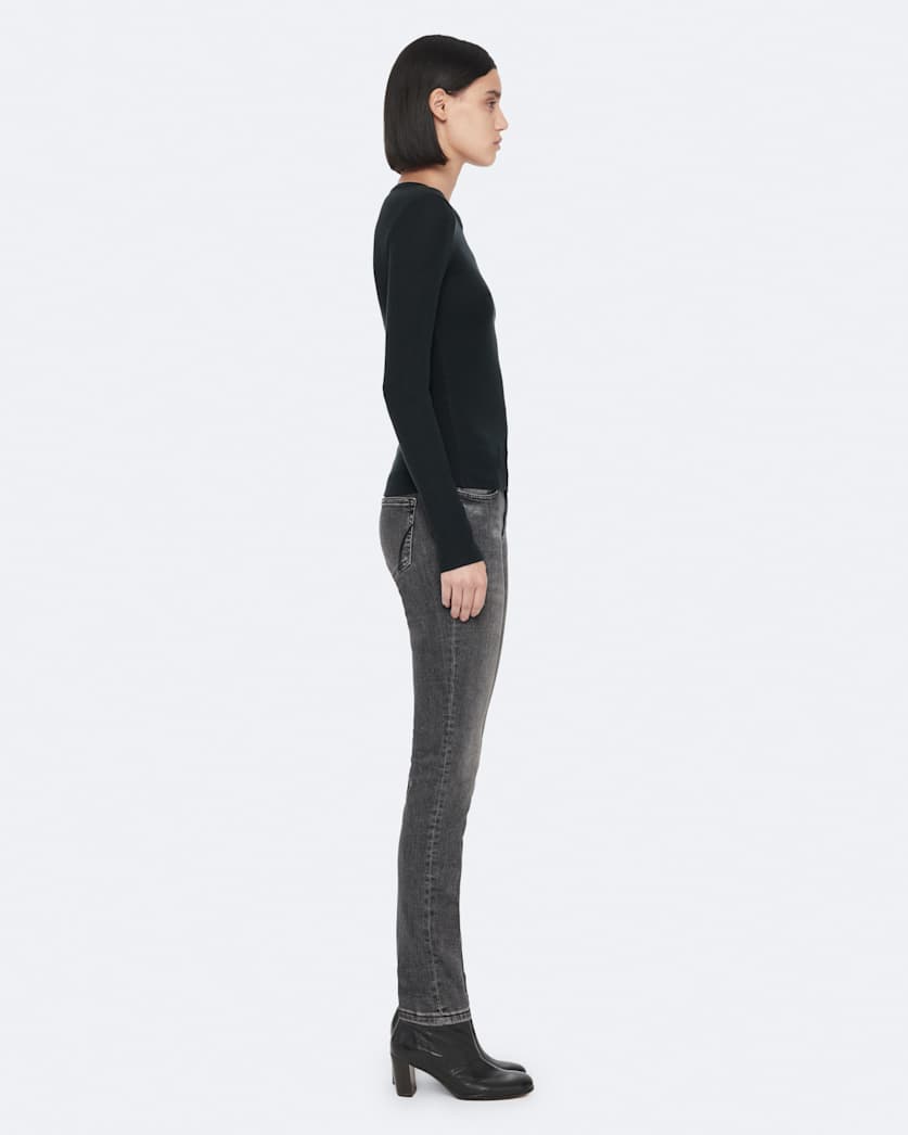 Miller Mid-Rise Skinny Stretch Jeans