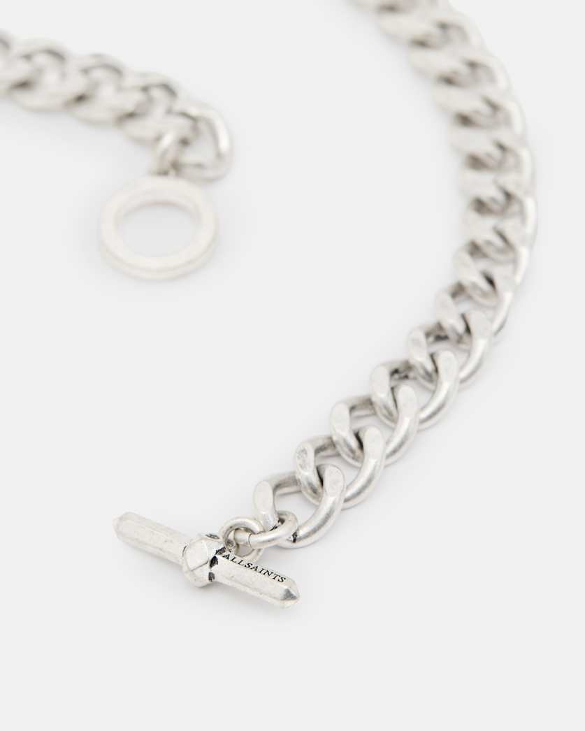 Heather Two Tone Carabiner Necklace