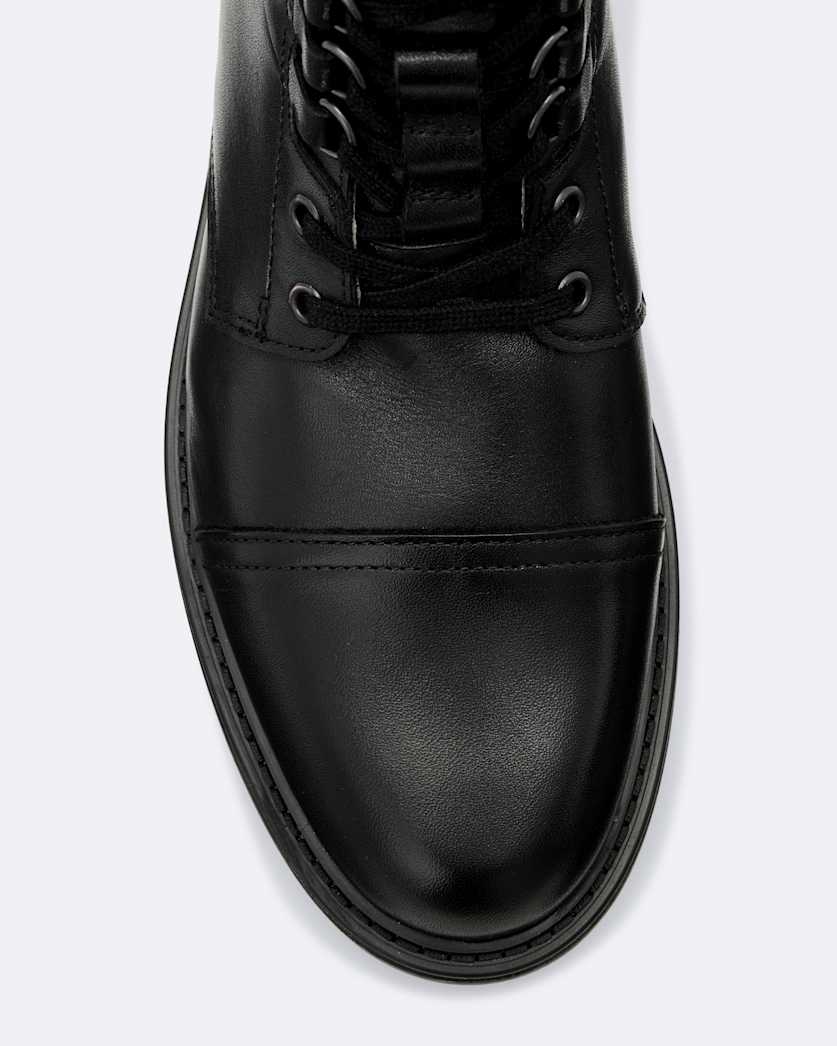 Elspeth D-Ring Leather Military Boots