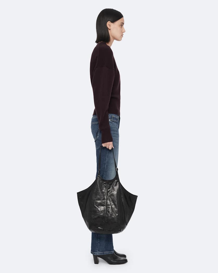 Mari Boxy-Fit Wool-Blend Jumper