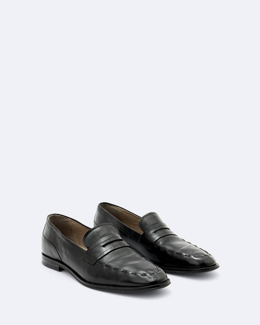 Jules Hand-Stitched Leather Loafers