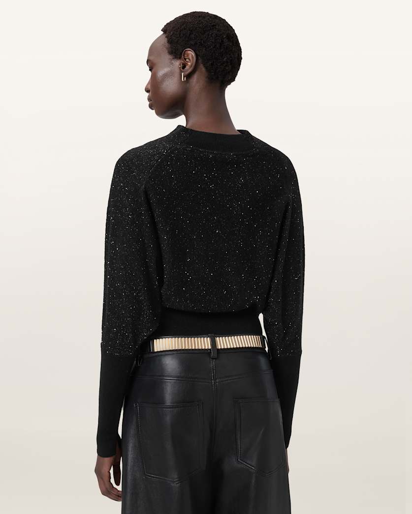 Ridley Cropped Sparkle Jumper