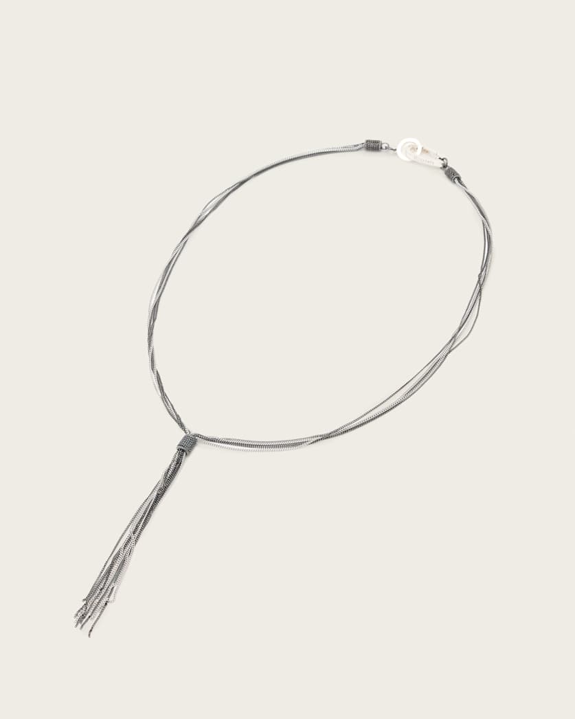 Fleur Two Tone Multi-Chain Necklace