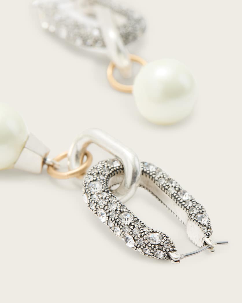 Cadence Two Tone Link Earrings