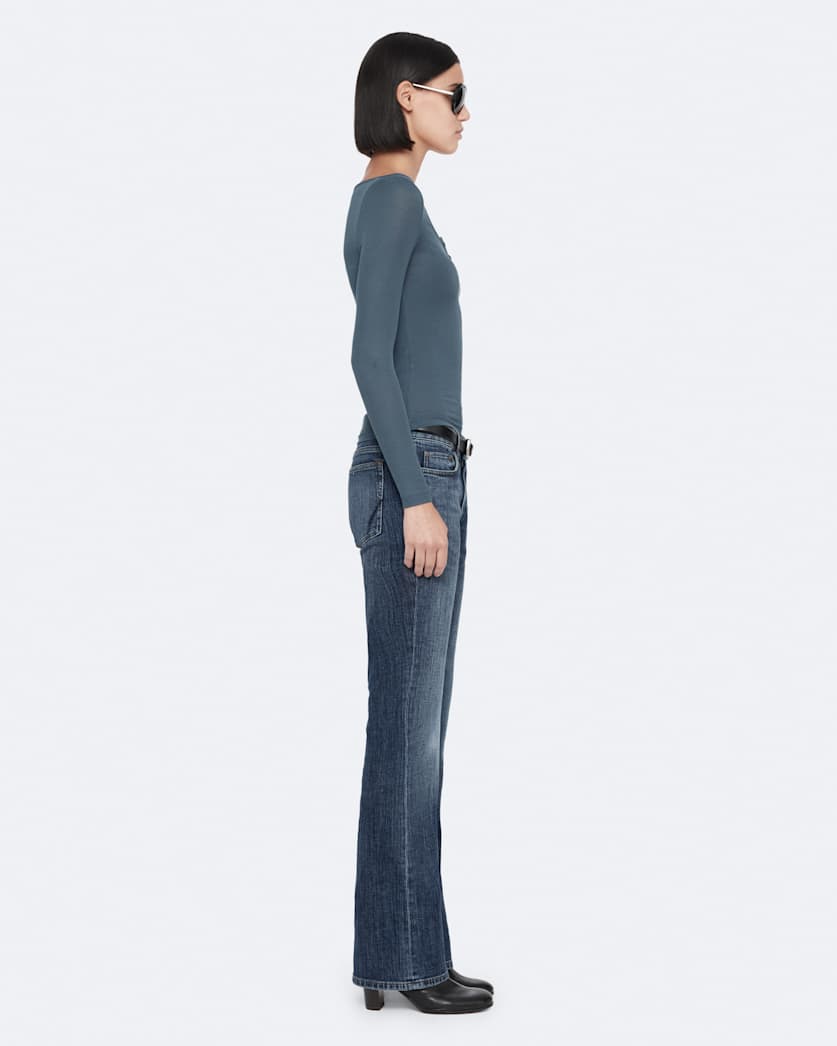 Jules Slim Fit Cotton Henley
