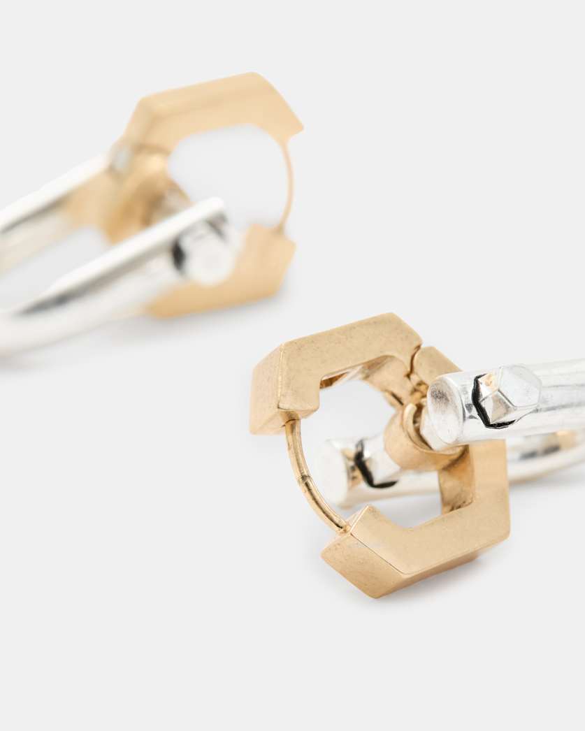 Riley Two Tone Earrings