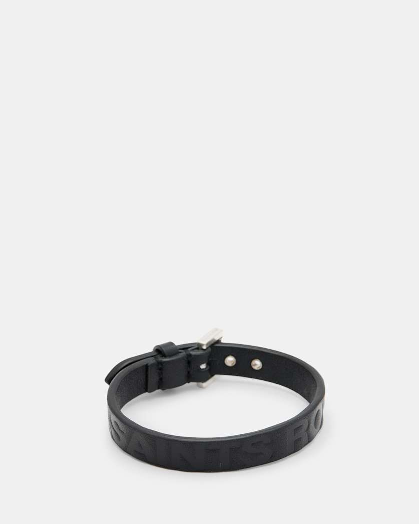 AllSaints Rocks Leather Bracelet