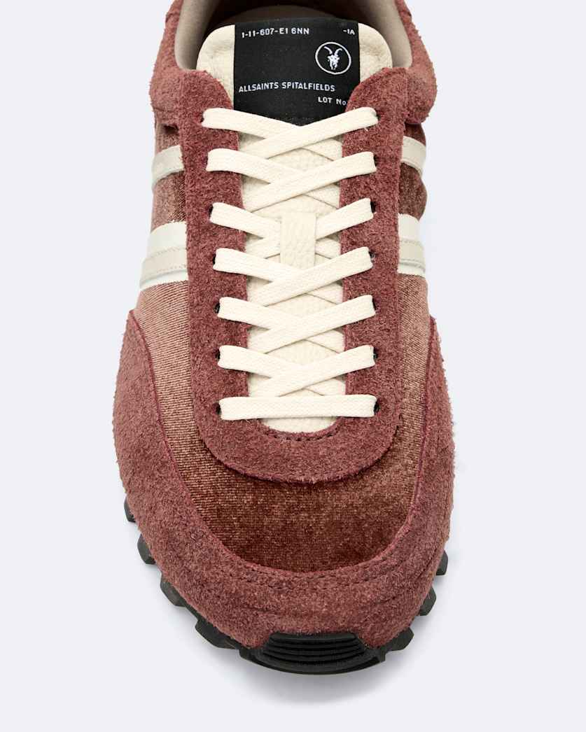 Robin Nylon And Suede Runner Trainers
