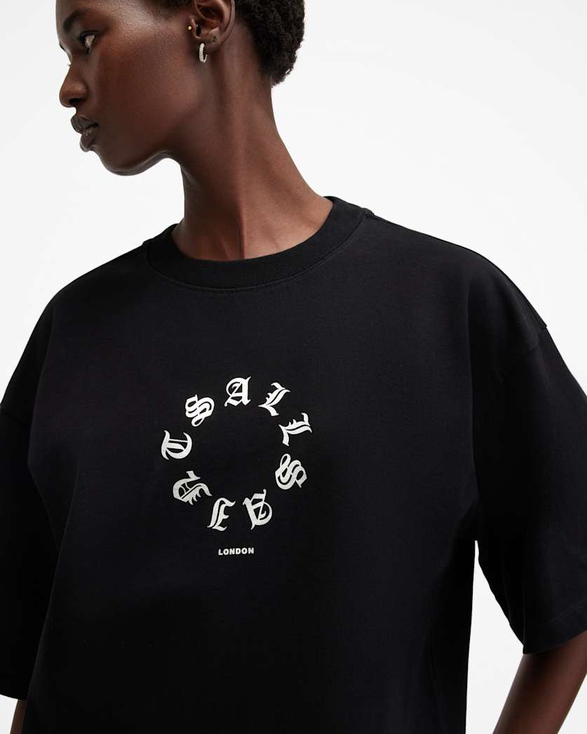 Tieroth Amelie Metallic Logo T-Shirt