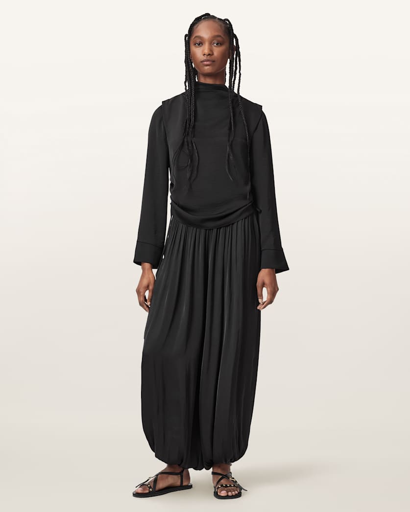 Leslie Cowl Neck Relaxed Top