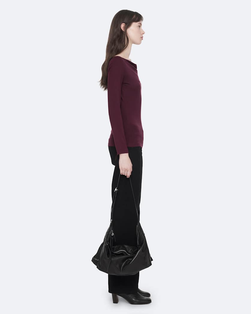 Romi Cowl-Neck Regular-Fit Top