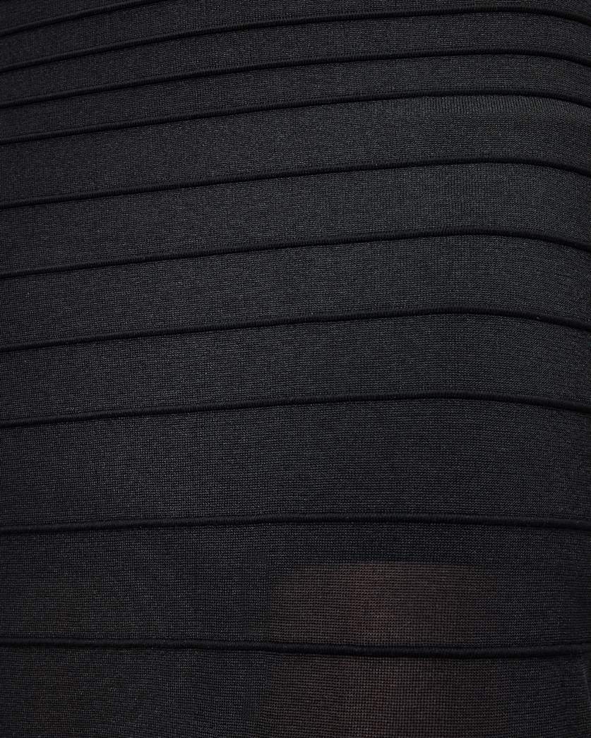 Ivana Ribbed Bodycon Midi Dress