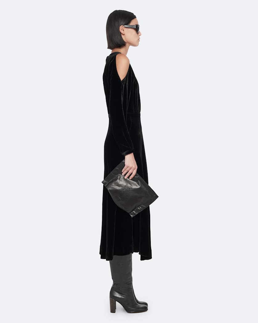 Chrissy Velvet Midi Dress