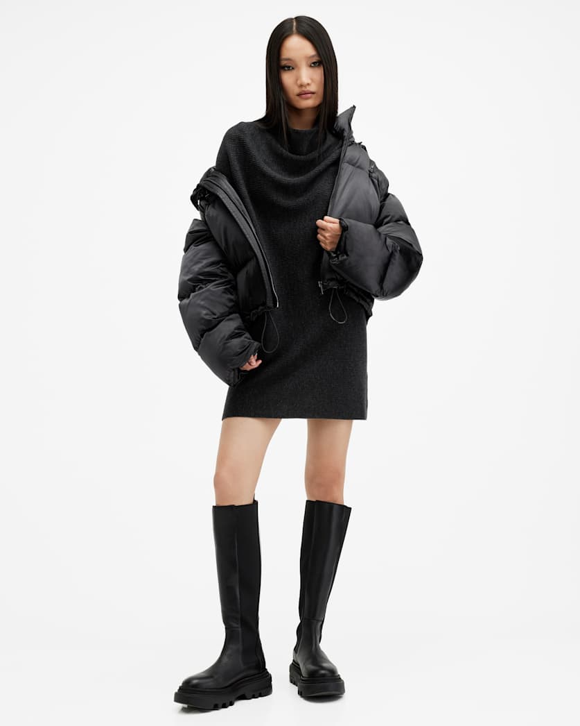 Ridley Cashmere Blend Mini Jumper Dress