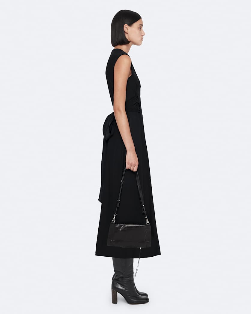 Midi wrap dress
