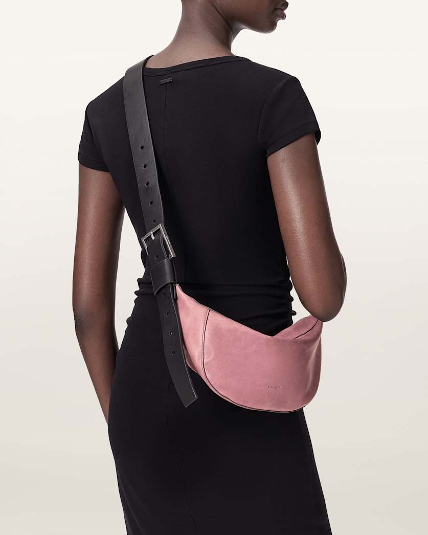 Luna Slouchy Leather Crossbody Bag