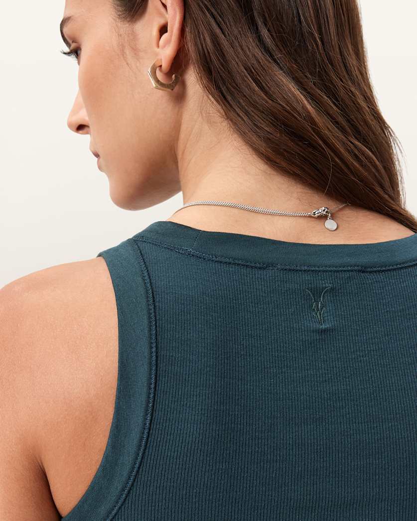 Rina Crew Neck Sleeveless Tank Top