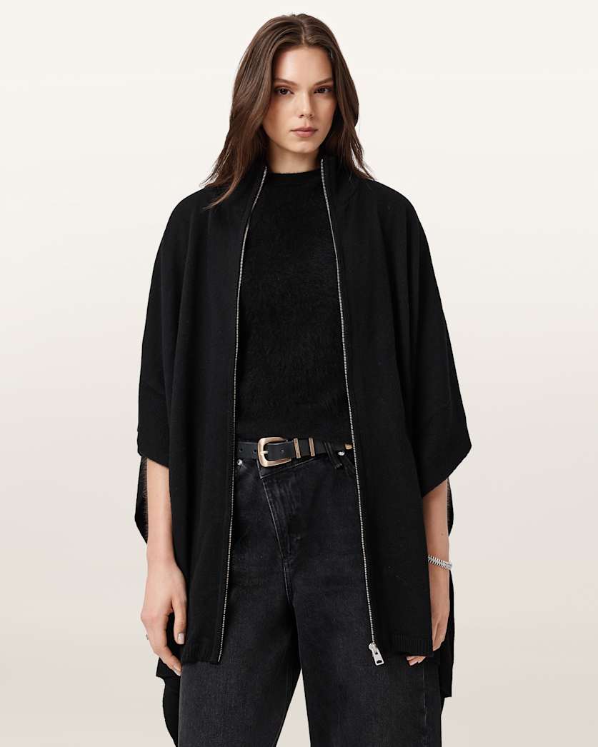 Effie Wool Poncho