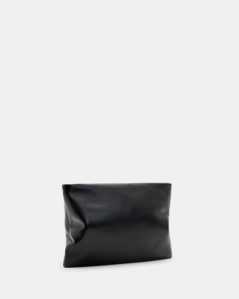 Bettina Leather Clutch Bag