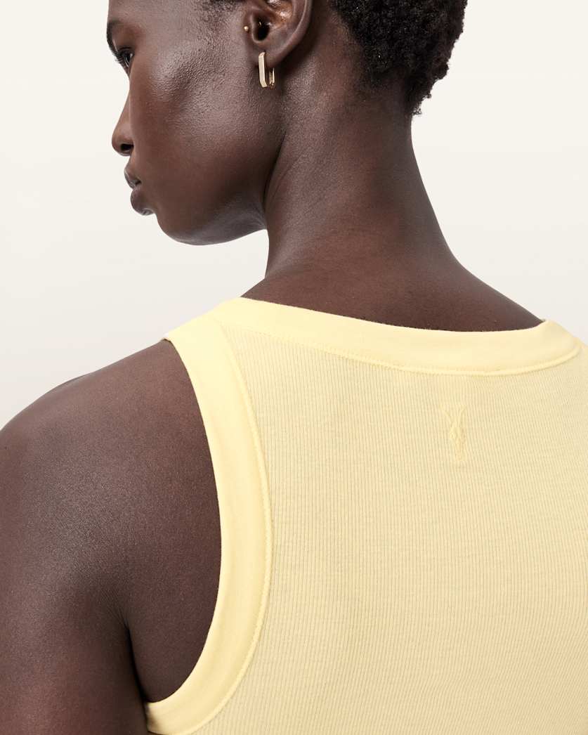 Rina Crew Neck Sleeveless Tank Top
