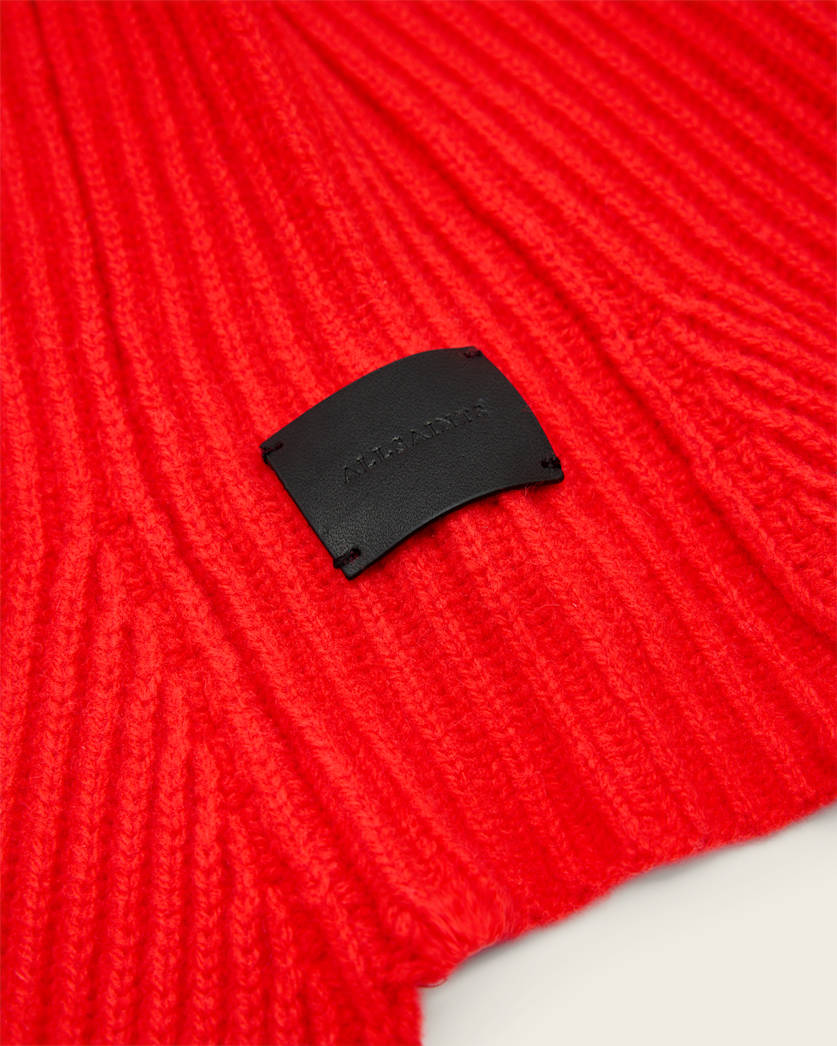 Wren Wool Hooded Scarf