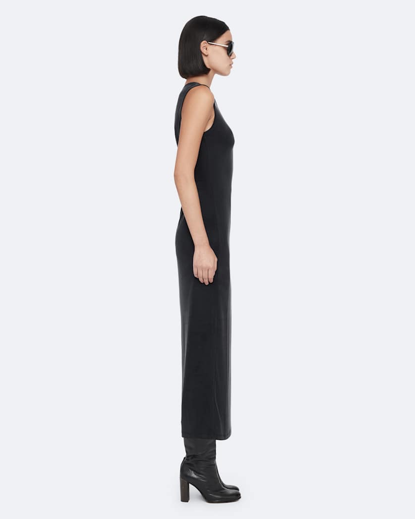 Sleeveless bodycon midi dress