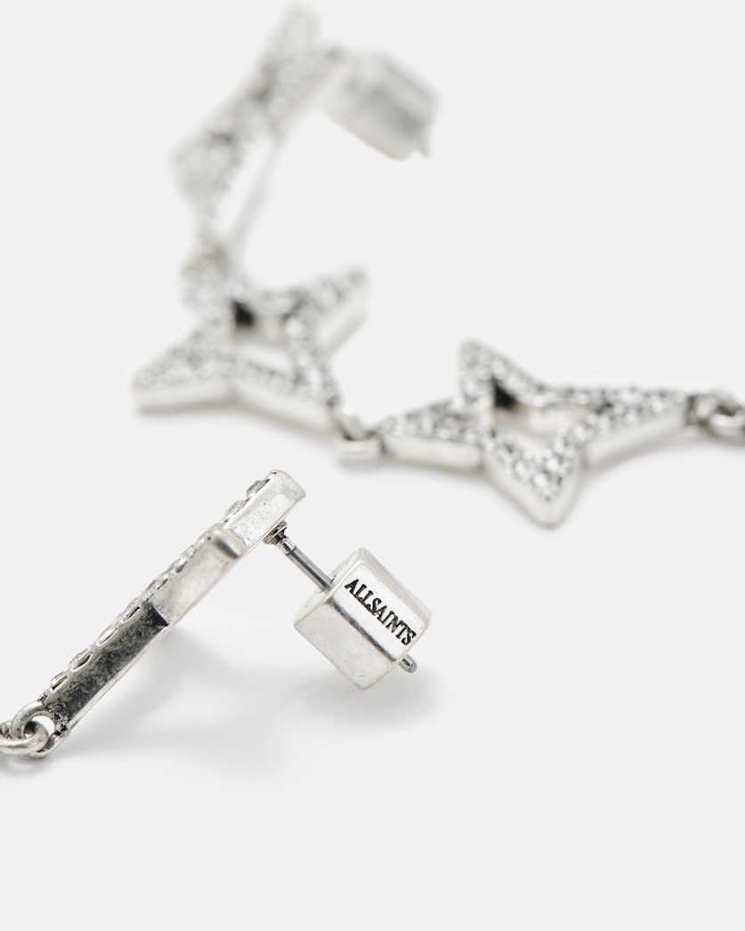 Lux Multi Star Drop Earrings