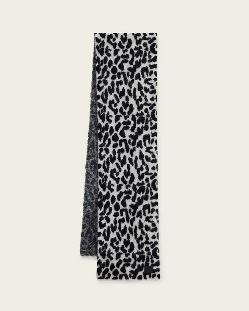 Nora Leopard Print Scarf