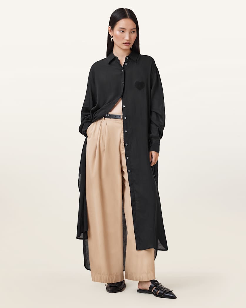 Ezra Maxi Shirt Dress
