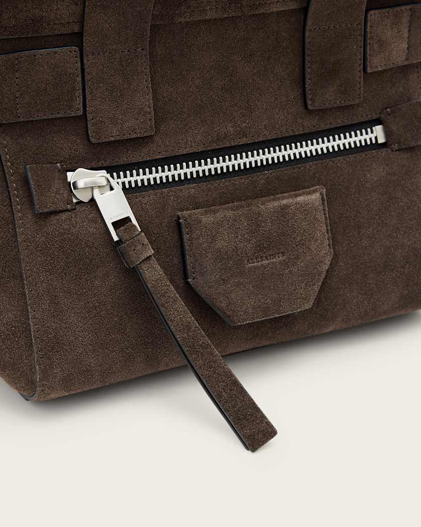 Perez Suede Mini Crossbody Bag