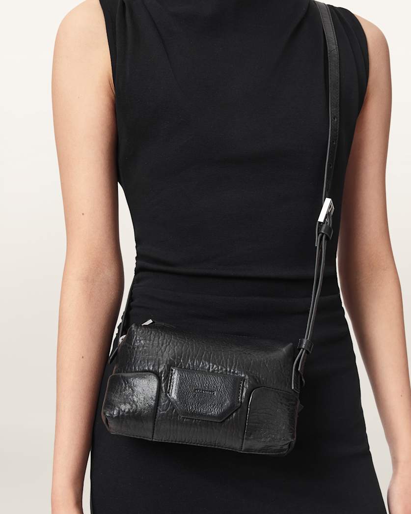 Ares Leather Crossbody Bag