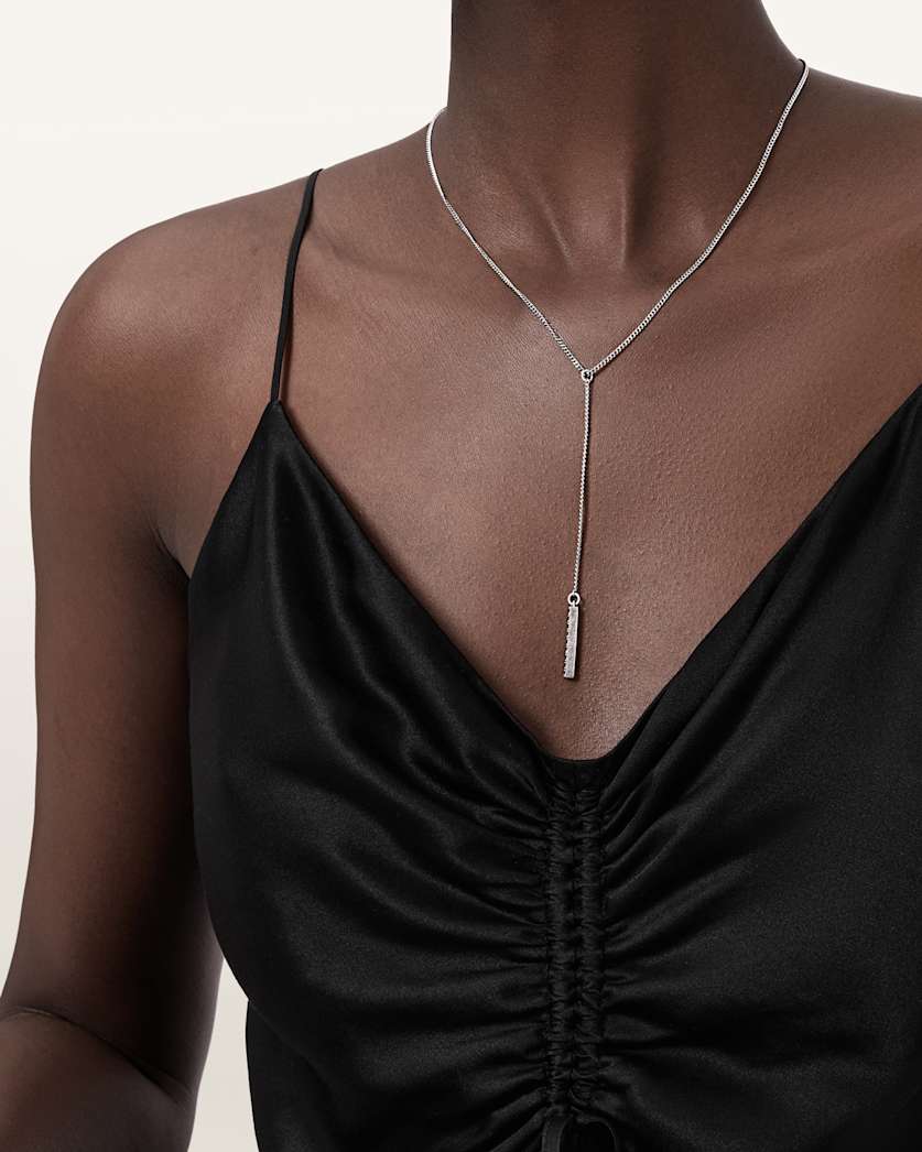 Joyce Crystal Drop Necklace