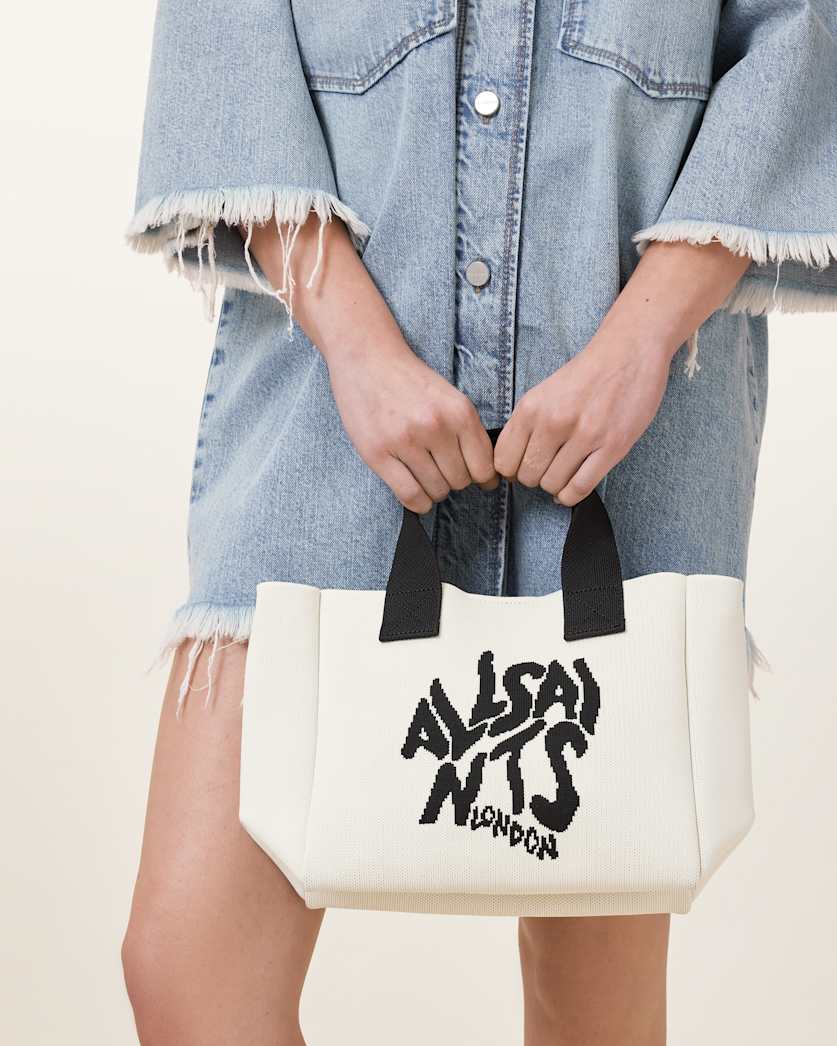 Orlando Knitted Logo Mini Tote Bag