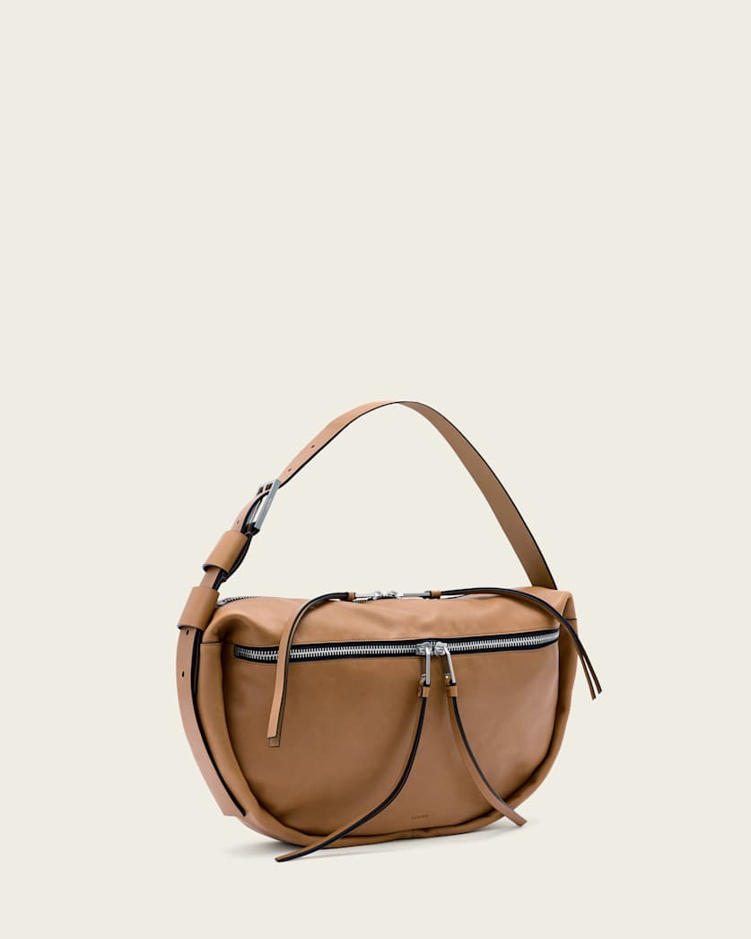 Noemie Leather Shoulder Bag