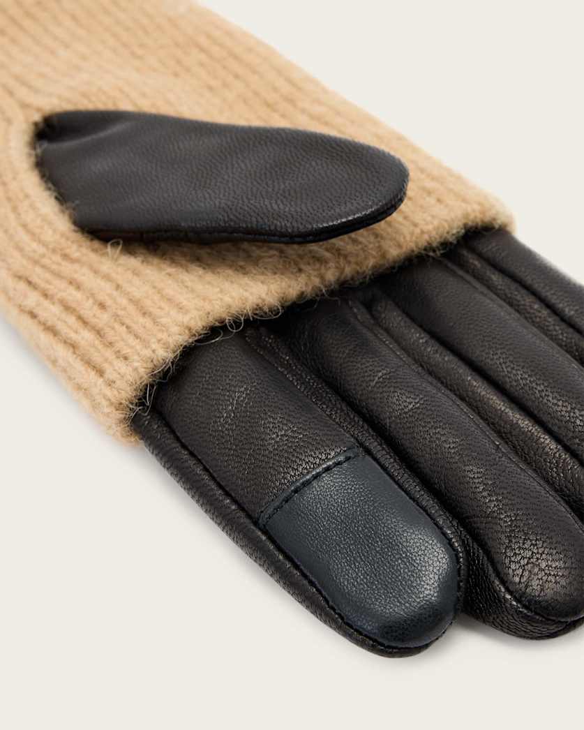Onyx Leather Gloves