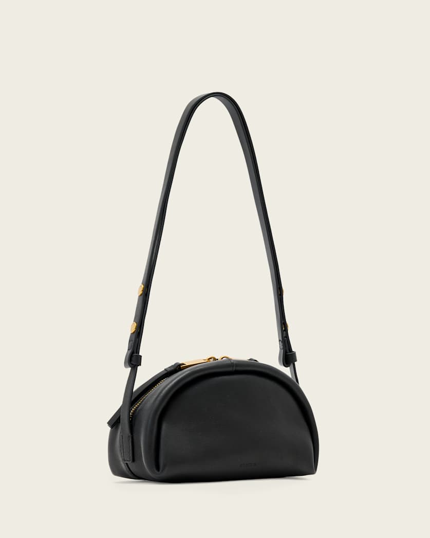 Rosalie Arc Leather Crossbody Bag
