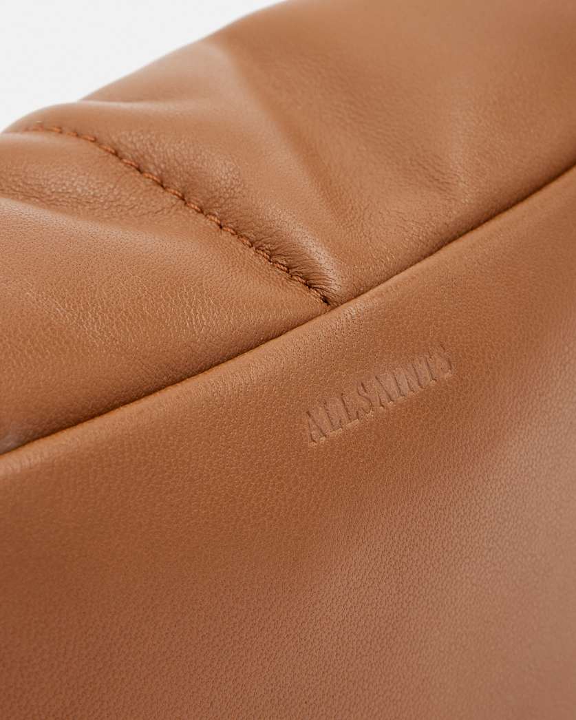 Ezra Quilted Leather Crossbody Bag