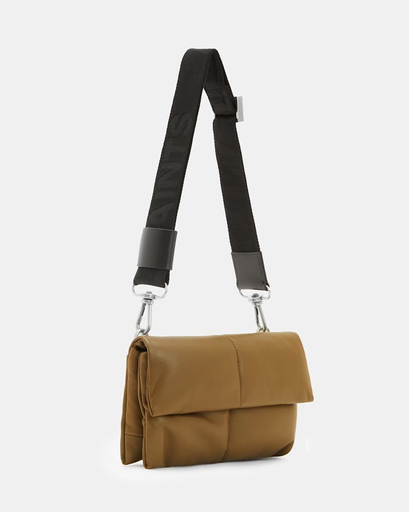 Ezra Quilted Leather Crossbody Bag